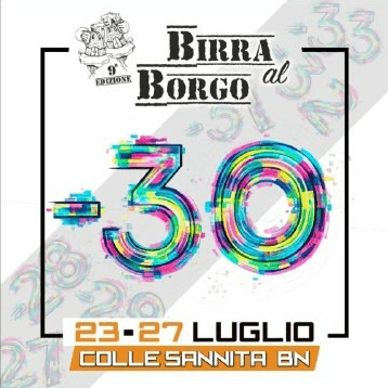 Locandina Birra al Borgo IX Edizione – Colle Sannita