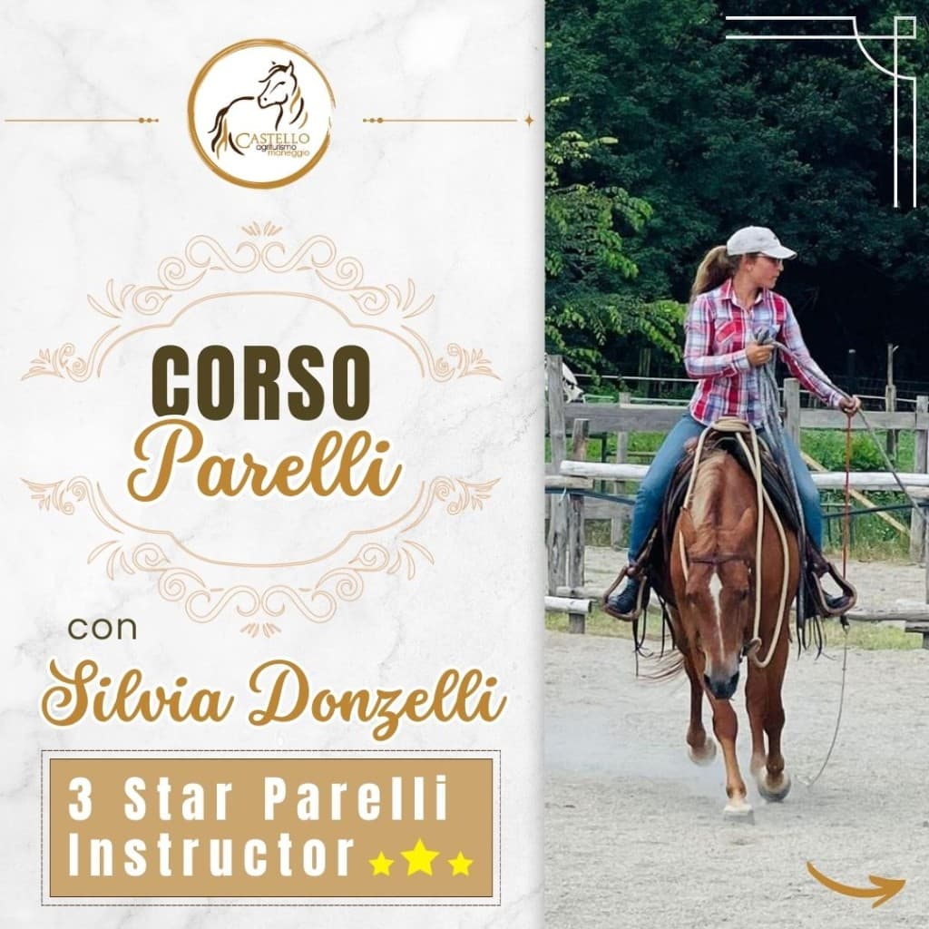 Locandina Corso Parelli con Silvia Donzelli – Agriturismo Castello