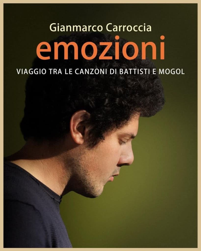 Locandina Gianmarco Carroccia – emozioni, viaggio tra le canzoni di Battisti e Mogol, Baselice